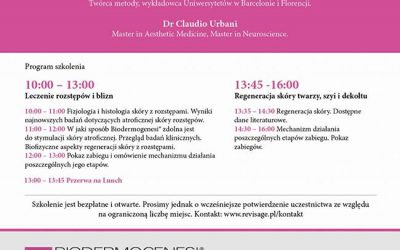 Biodermogenesi®: MasterClass a Varsavia