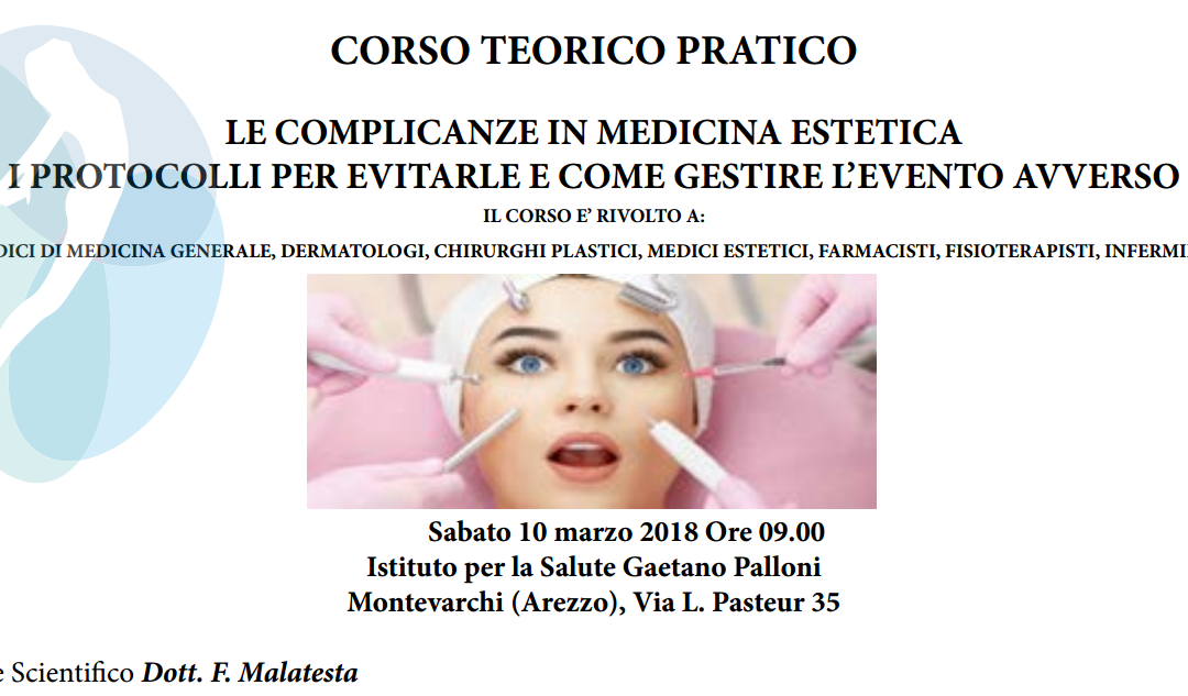 Corso medico teorico pratico all’Istituto Palloni